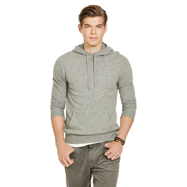 grey hoodie
